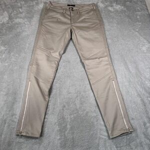 5.11 Tactical Wyldcat Pants Womens 8 Long Khaki Stretch Zip Ankle Slim Fit